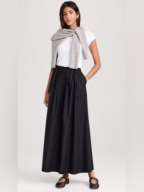 Reformation Lucy Skirt in Black